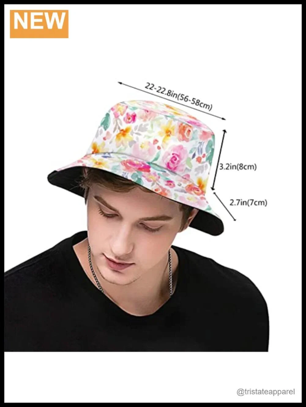 Packable Bucket Hat Fisherman Cap for Women Men Outdoor Hiking Sun Protection